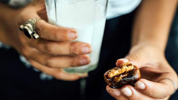 Dattel freiwillig fasten