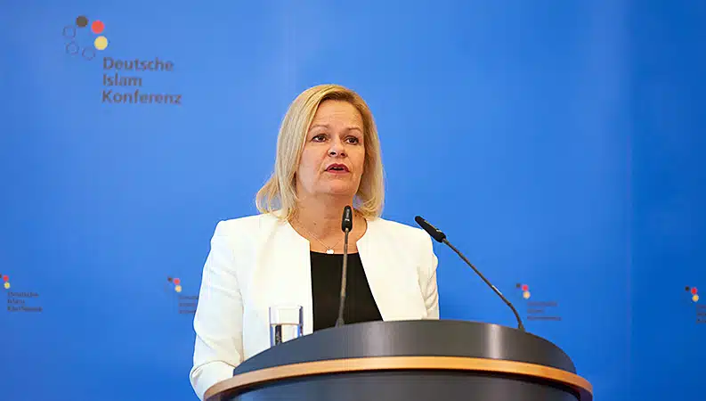islamkonferenz muslimische faeser