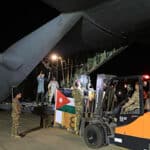 Bundeswehr Hilfsgüter Fallschirm