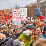 freiheit demonstration