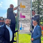 penzberg moschee verkehrsschild